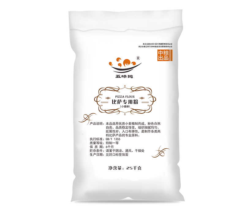 五味纯 披萨专用粉（1*25kg/袋）