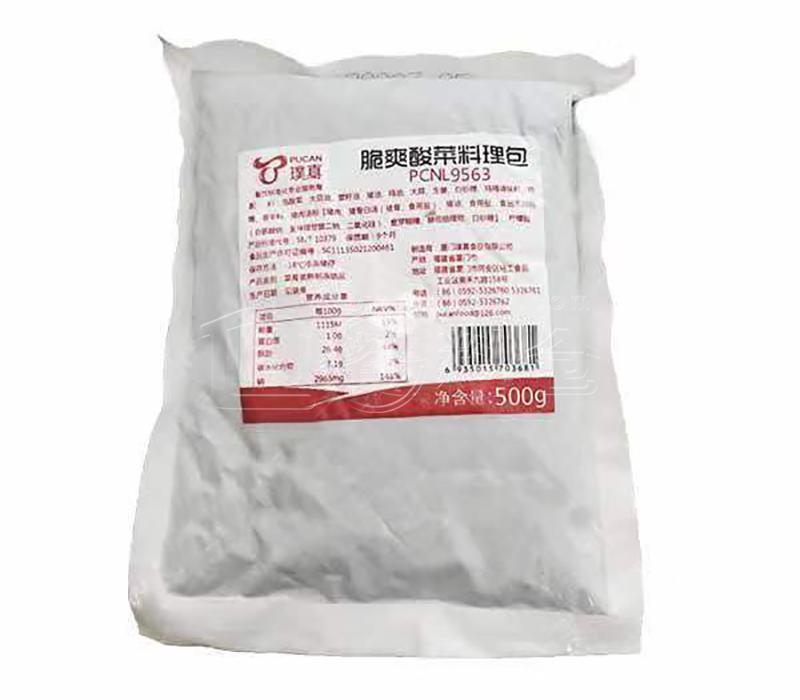 璞真 脆爽酸菜料理包（20*500g/箱）