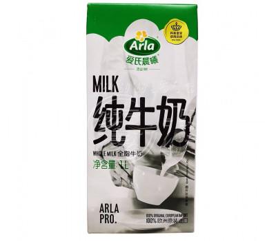 Arla 爱氏晨曦 全脂纯牛奶（1L*12盒/箱）
