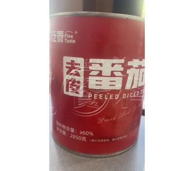 泛泰 去皮番茄丁（2850g*6罐/箱）