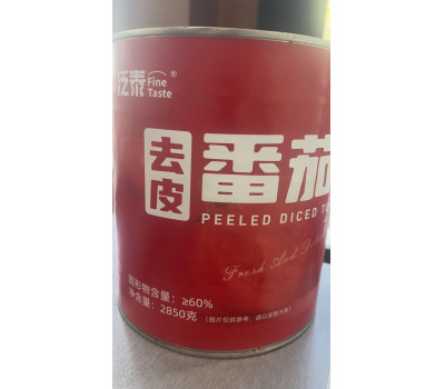 泛泰 去皮番茄丁（2850g*6罐/箱）