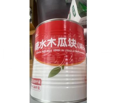 泛泰 糖水木瓜块（泰国进口）（6*3.05kg/箱）