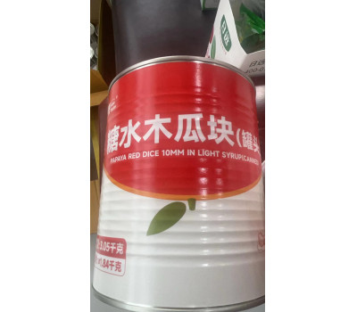 泛泰 糖水木瓜块（泰国进口）（6*3.05kg/箱）